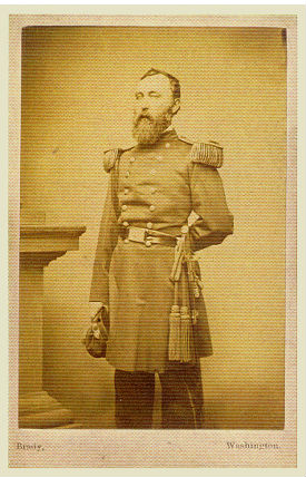 Portrait of Colonel J. Bowman Sweitzer taken by Matthew Brady